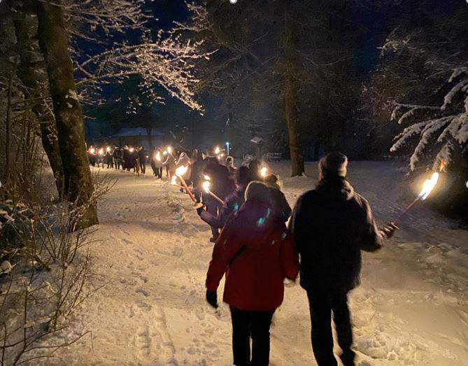 Fackelwanderung in und um Bad Hindelang