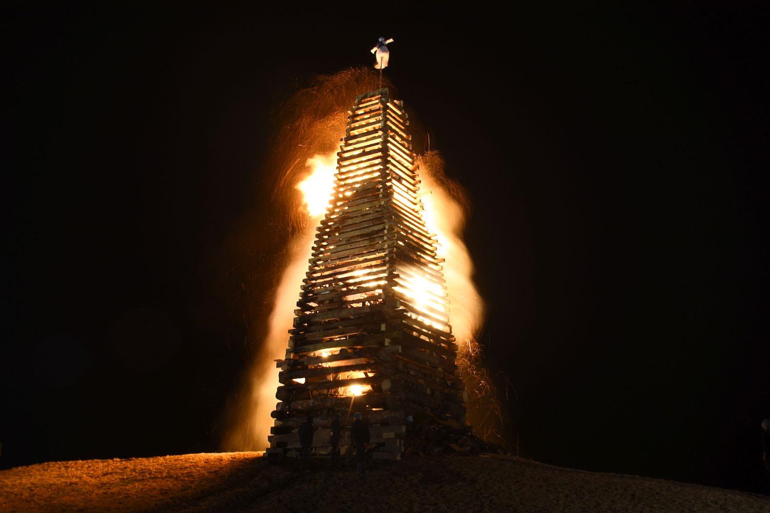 Funkenfeuer Obermaiselstein
