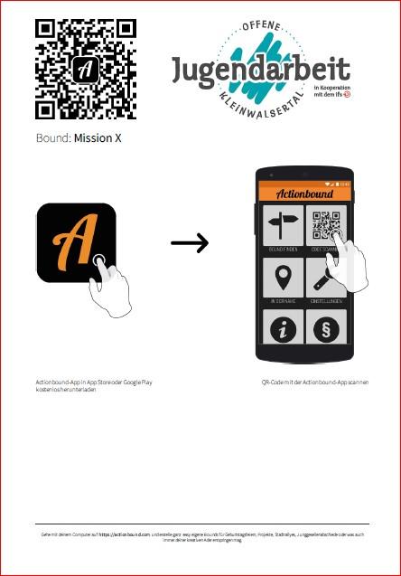 Actionbound Mission X QR Code