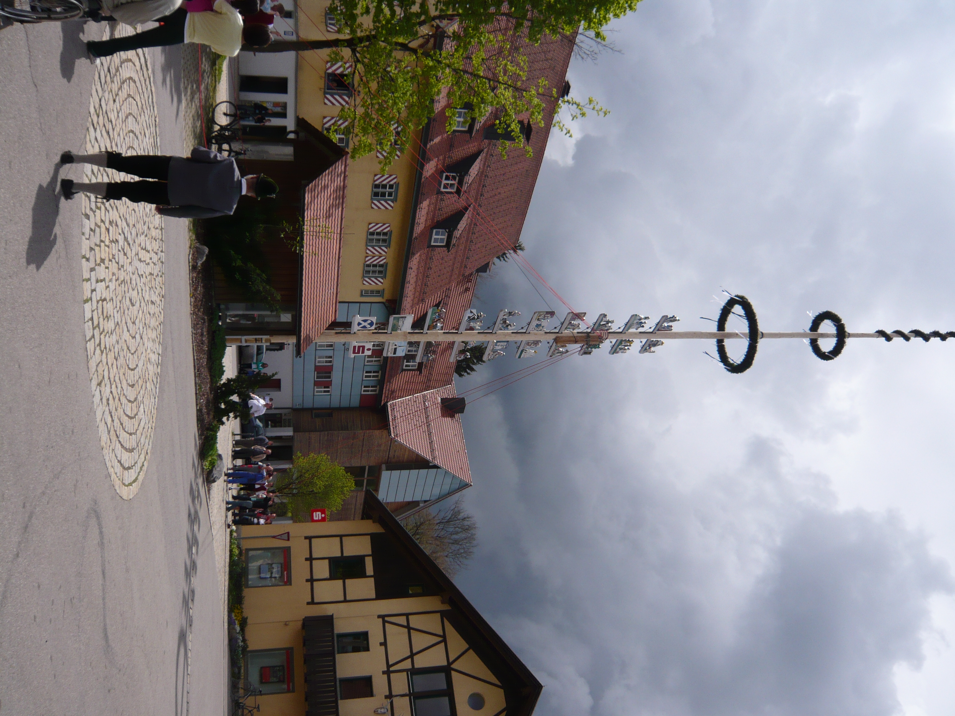 Maibaum in Weitnau Maibaum in Weitnau