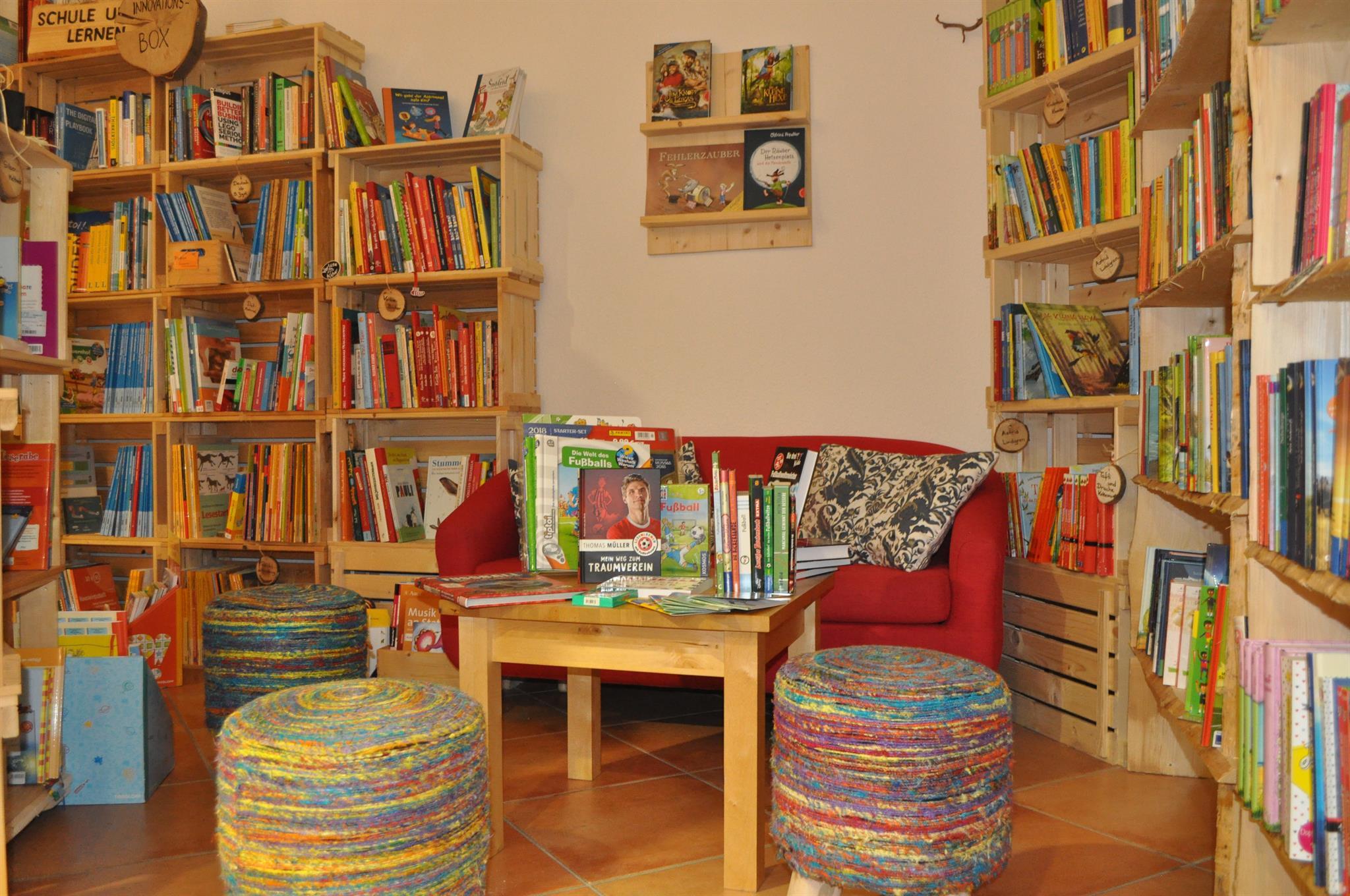 Erlebnis-Buchhandlung - Leseecke