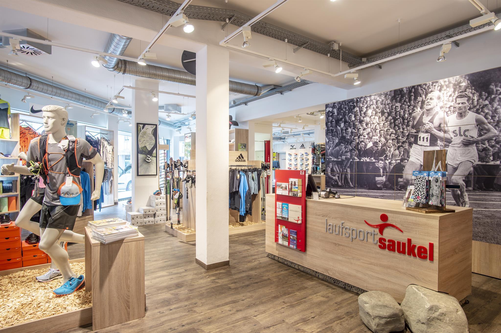 Laufsport Saukel - Eingang