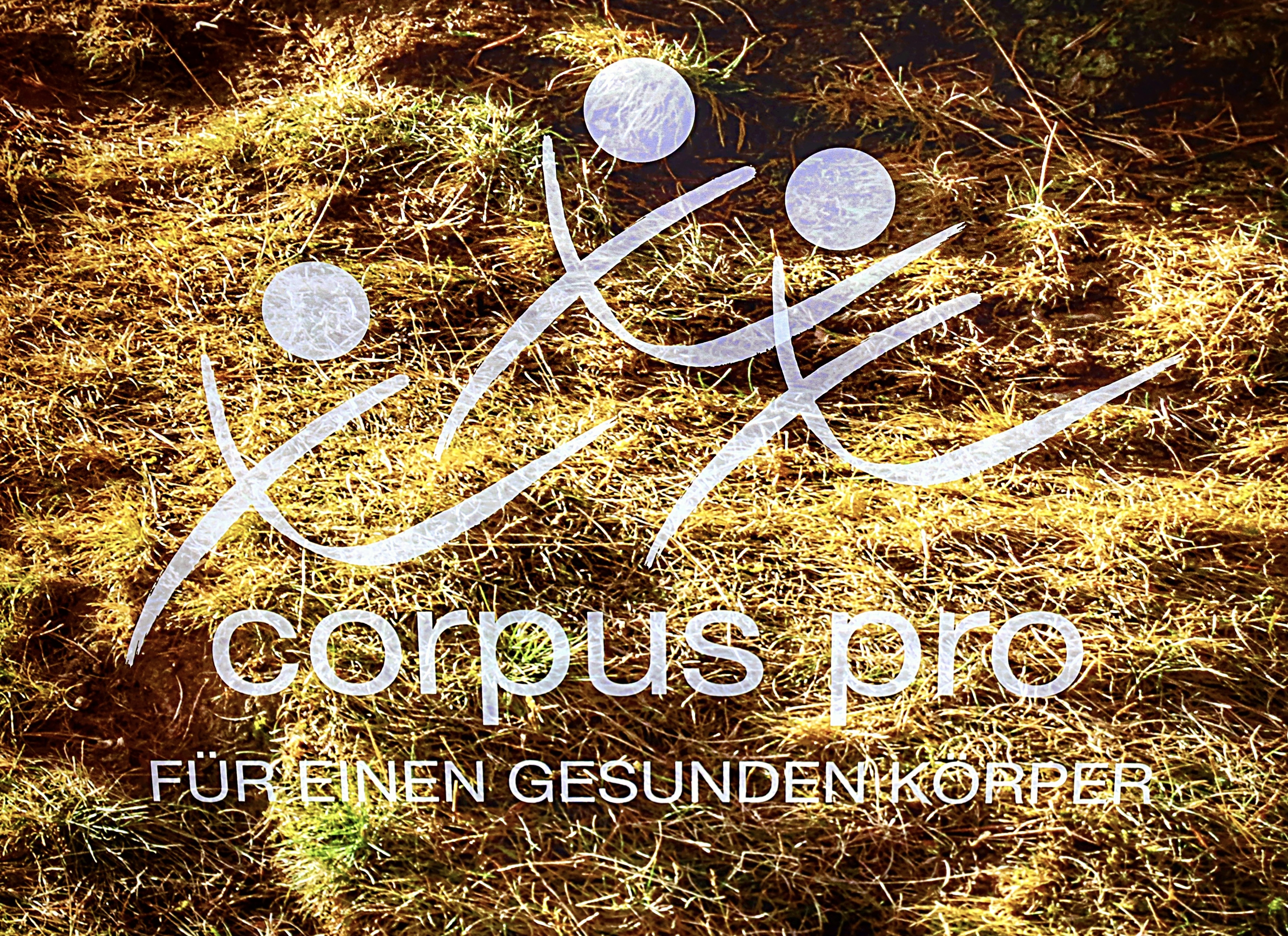 Das Logo des Fitnessstudios corpus pro.