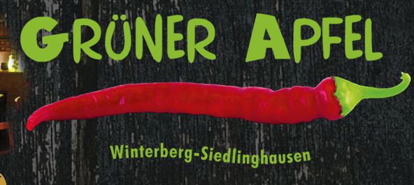 Das Logo des Restaurants Grüner Apfel in Winterberg-Siedlinghausen.