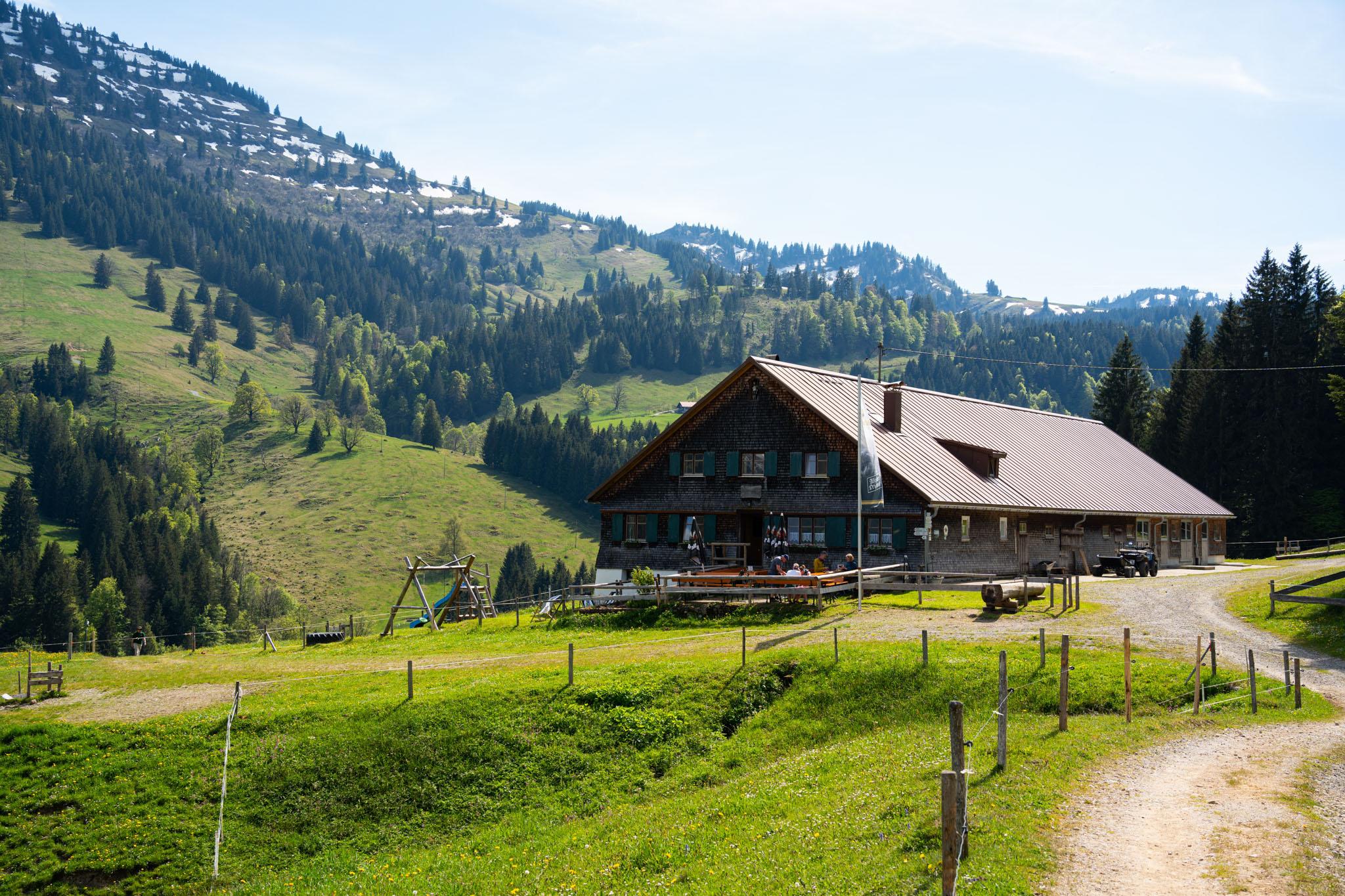 Alpe Remmelegg im Imberggebiet in Steibis