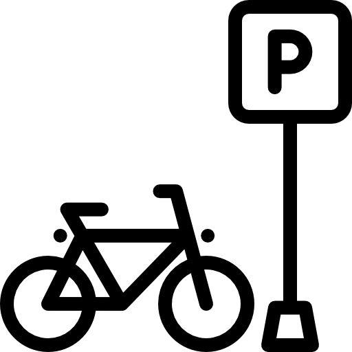 Parkplatz Fahrrad