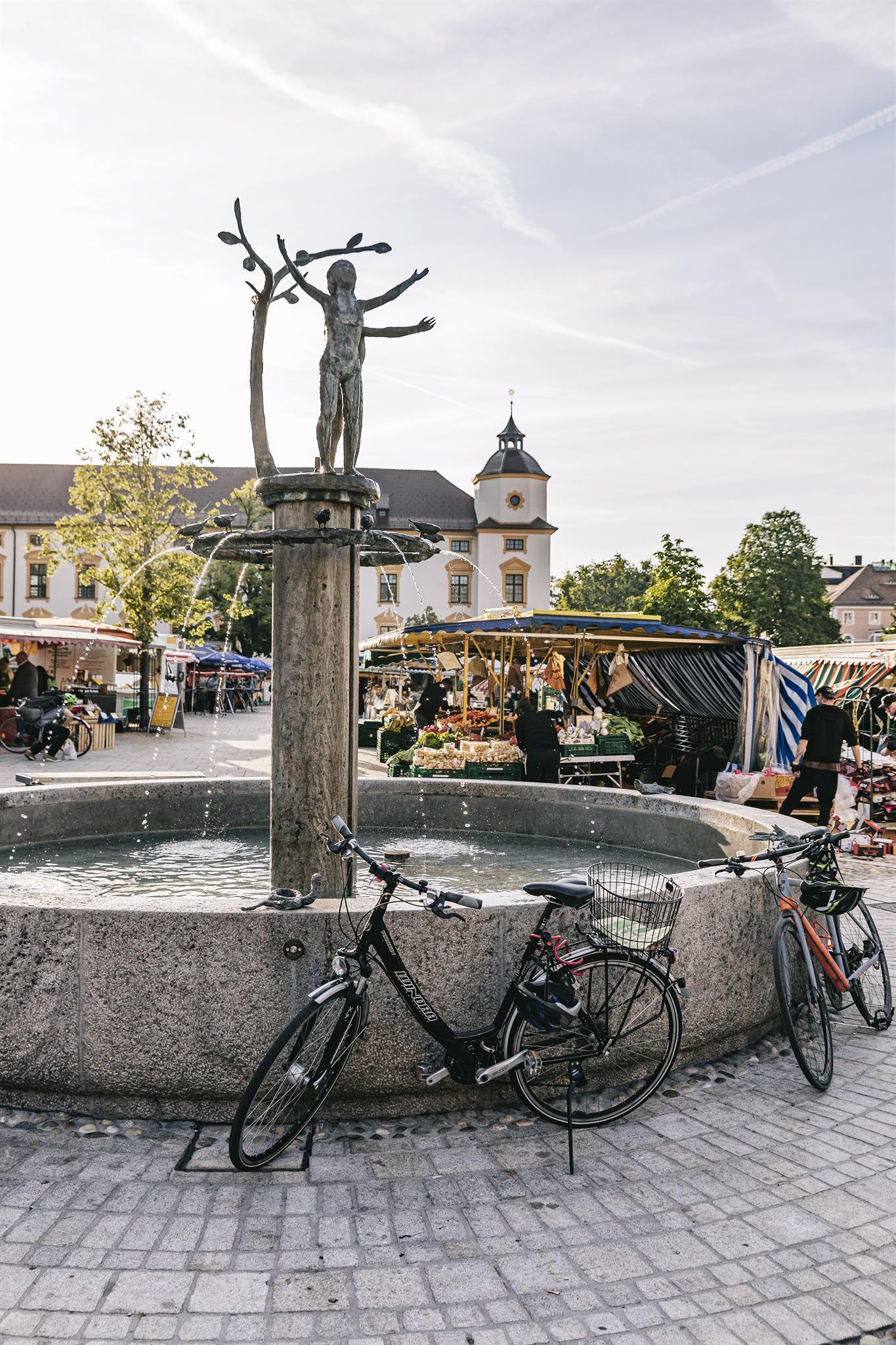 Brunnen am Hildegardplatz Brunnen am Hildegardplatz